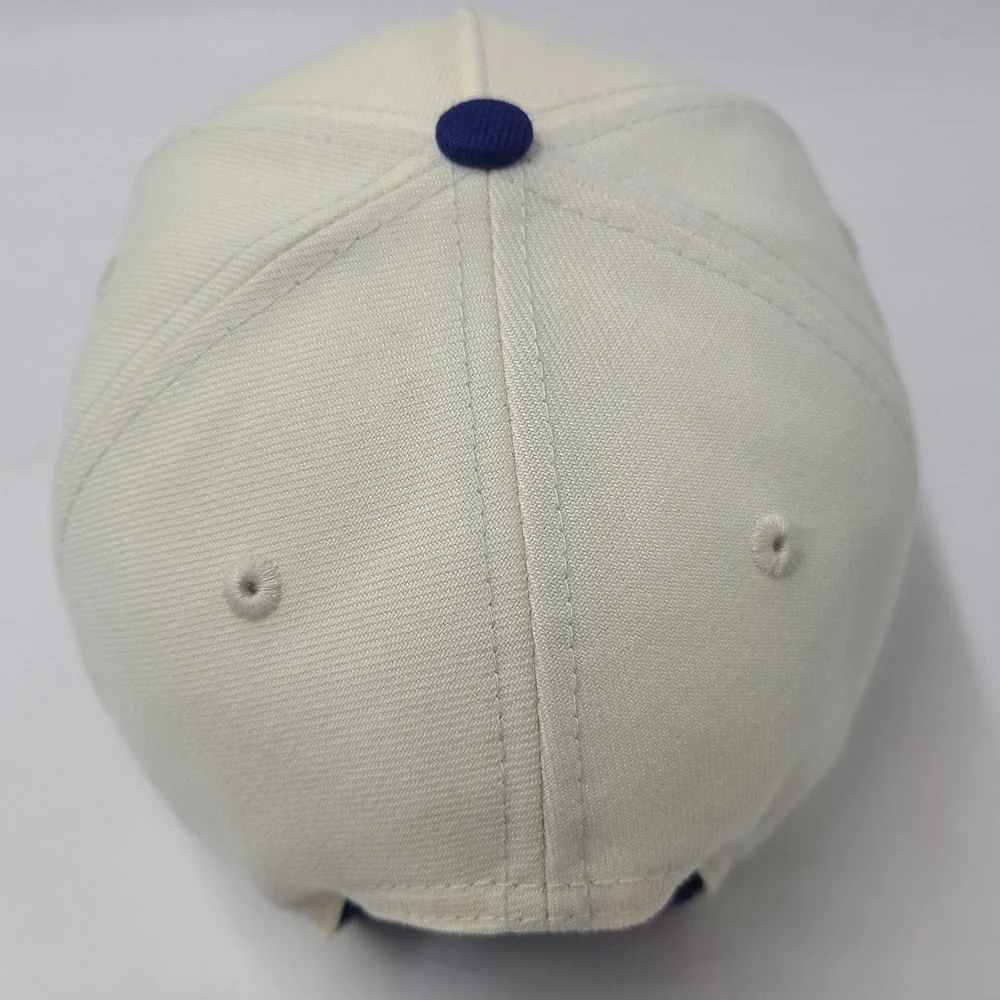 Women Los Angeles Dodgers Hat Snapback New Era 9Forty Cream Blue MLB M-Crown